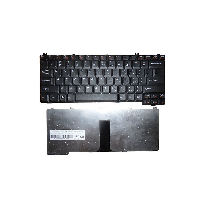 Lenovo 3000 C100 C200 G230 G430 G450 G530 N100 N200 US juoda klaviatūra Lenovo 3000 C100 C200 G230 G430 G450 G530 N100 N200 US juoda klaviatūra
